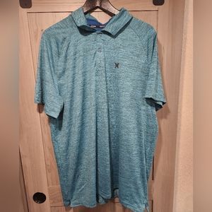 Hurley Men's Polo - Teal